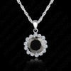 925 Sterling Silver Chain Cubic Zirconia Necklace