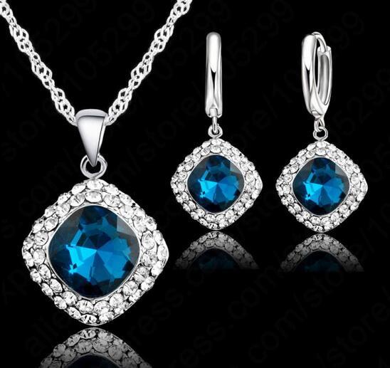 Classy 925 Sterling Silver Jewelry Set