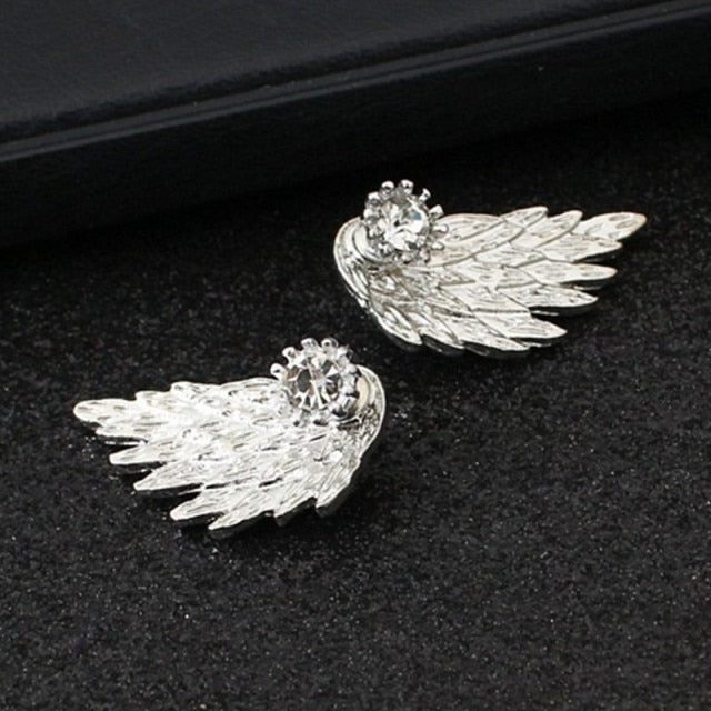 Angel Wings Stud Earrings