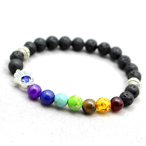 7 Chakra Beaded Bracelet