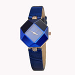 Gem Cut Geometry Jewelry Watch