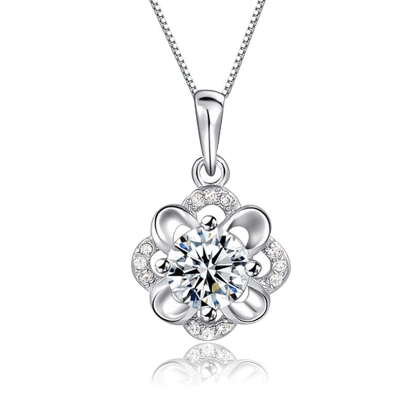 925 Sterling Silver Luxurious Pendant Necklace
