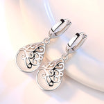 925 Sterling Silver Opal Stud Earrings