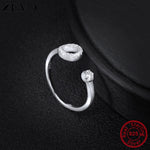Fashion AAA Rhinestone Sterling Silver Ring