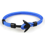 Survival Rope Chain Multilayer Anchor Bracelets
