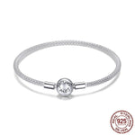 925 Sterling Silver Stars Splice Bracelet