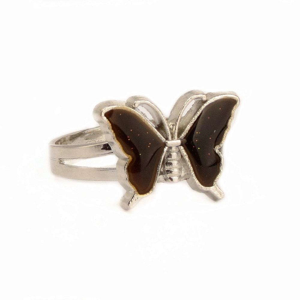 Vintage Butterfly Mood Ring