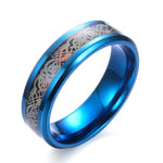Black 316L Stainless Steel Ring